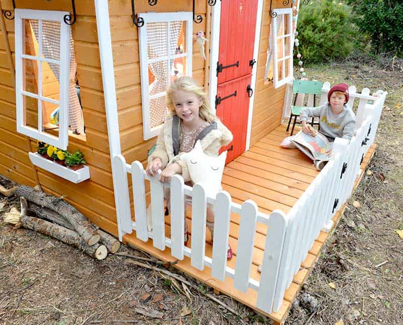 DIY : kit pour fabriquer une cabane pour enfants