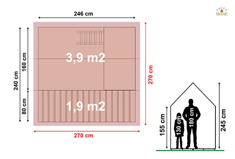 Enfants jouant dans une cabane en bois à l'extérieur