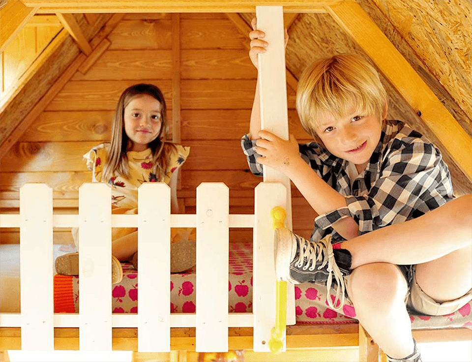 Casa infantil de madera