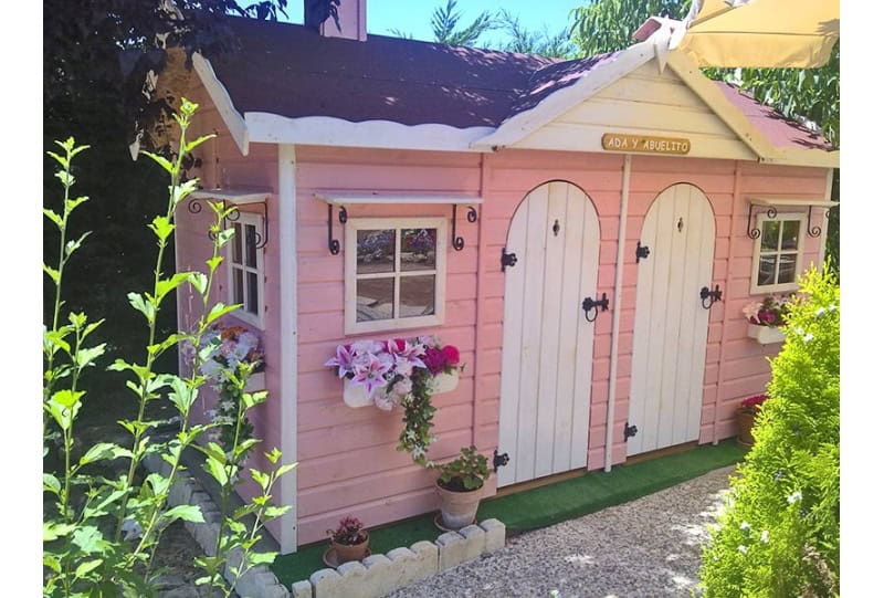 Casa infantil de madera