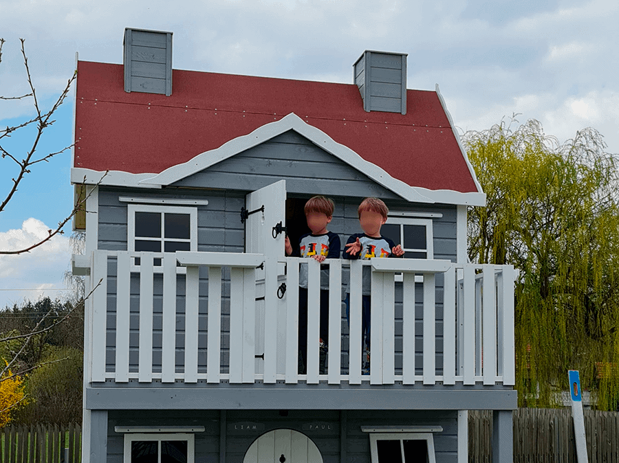 Casa infantil de madera