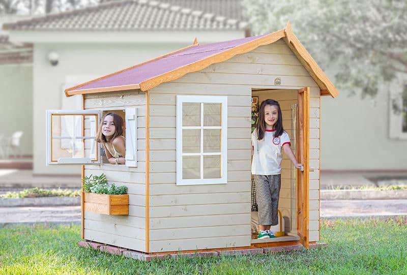 Casitas de madera para niños