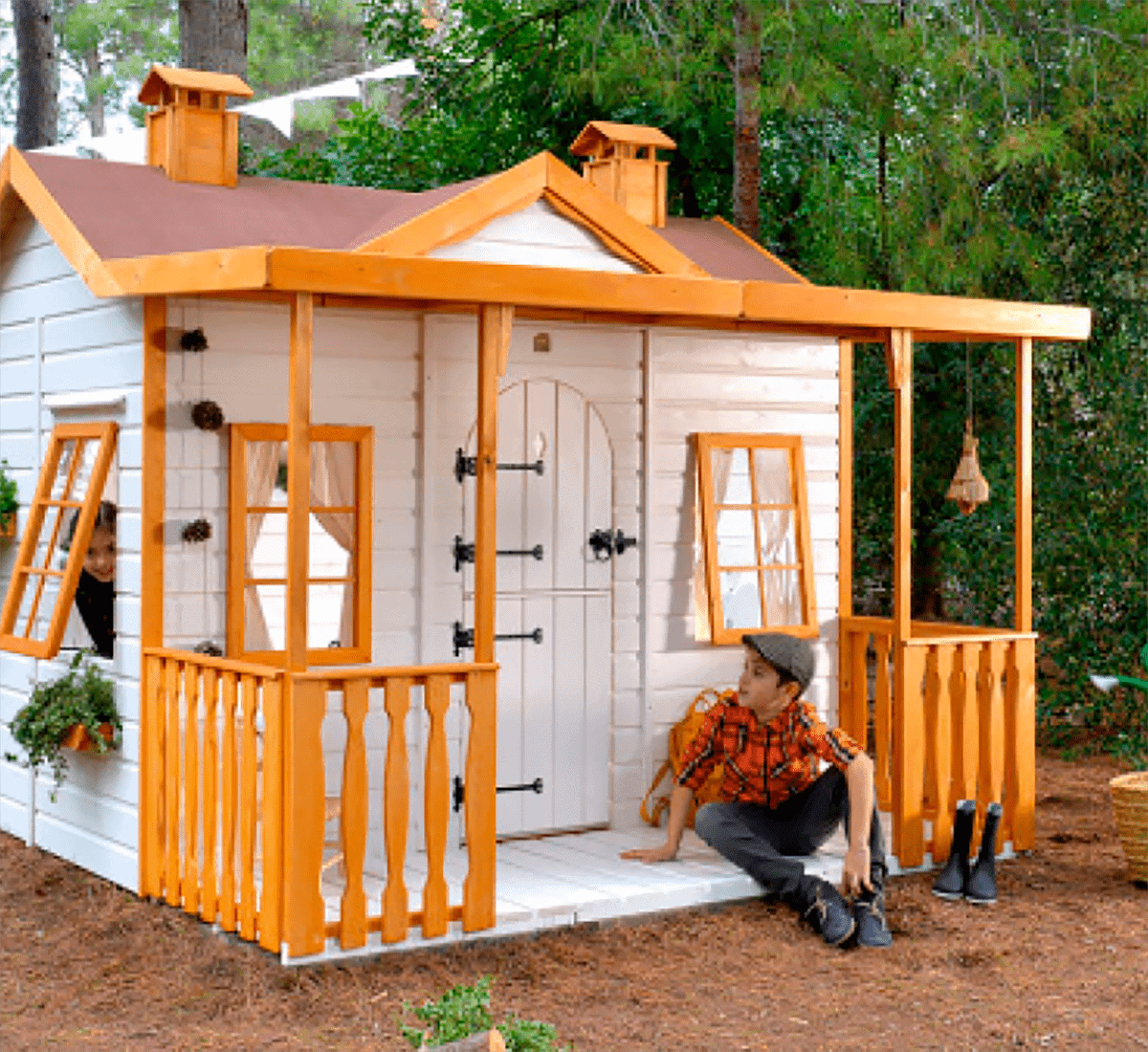 Casa infantil de madera