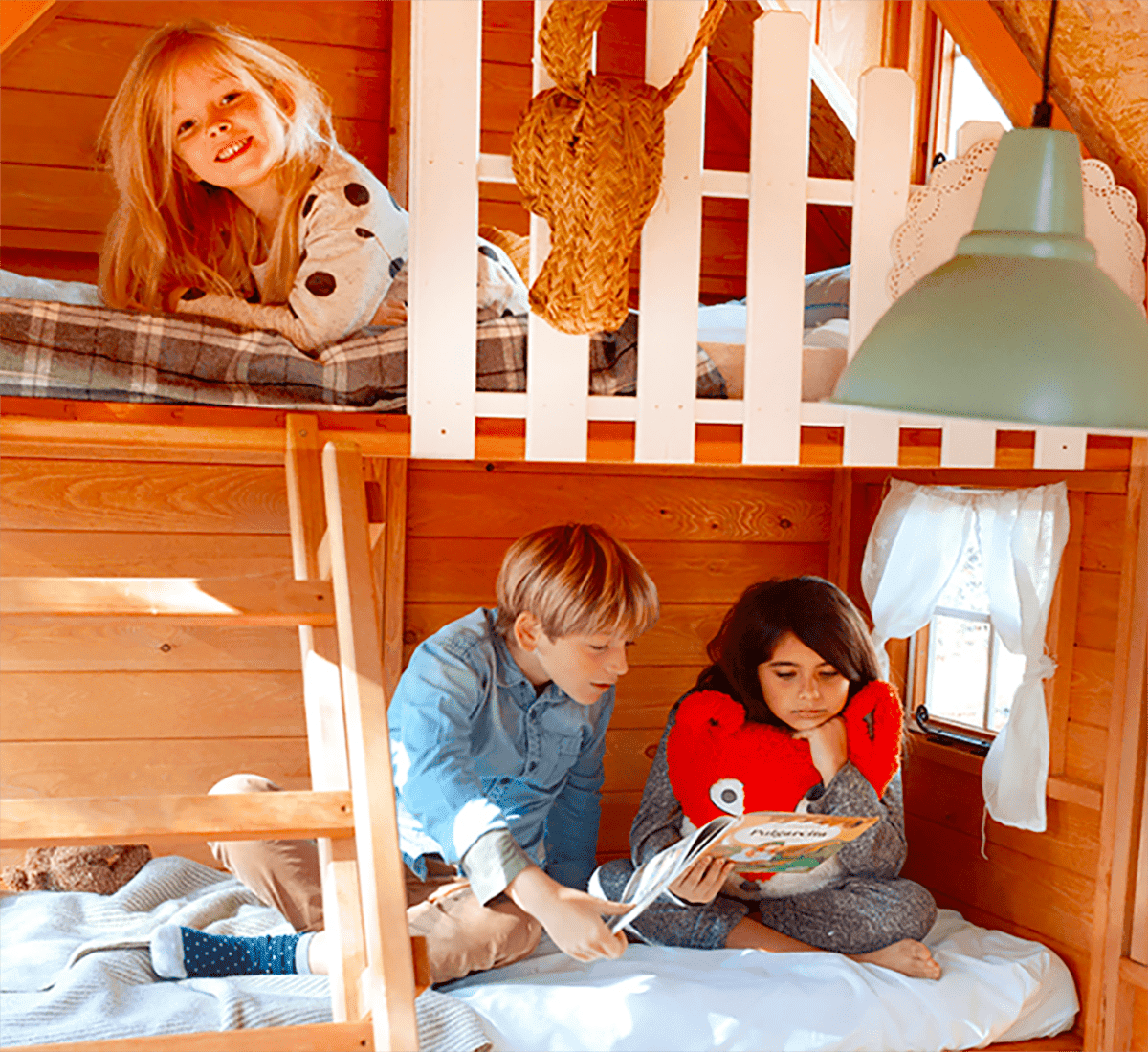 Casa infantil de madera