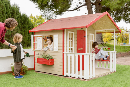 Casa infantil de madera