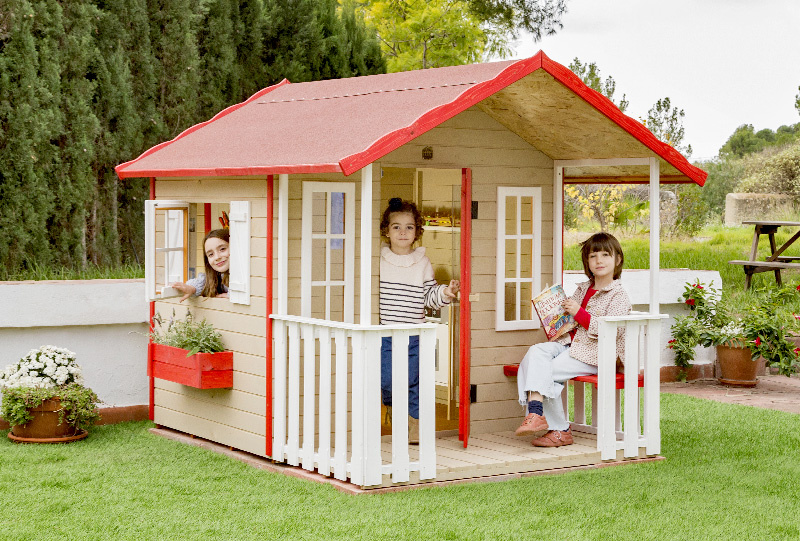 Casa infantil de madera