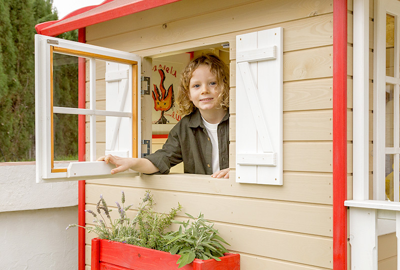 Casa infantil de madera