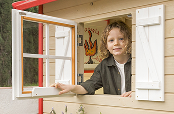 Casa infantil de madera